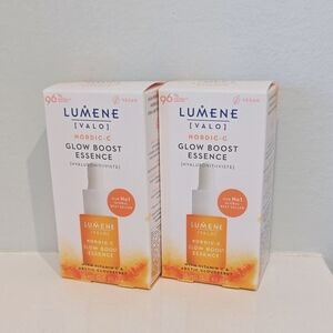 2x Lumene Glow Boost Nordic C Essence 15ml/0.5oz Each